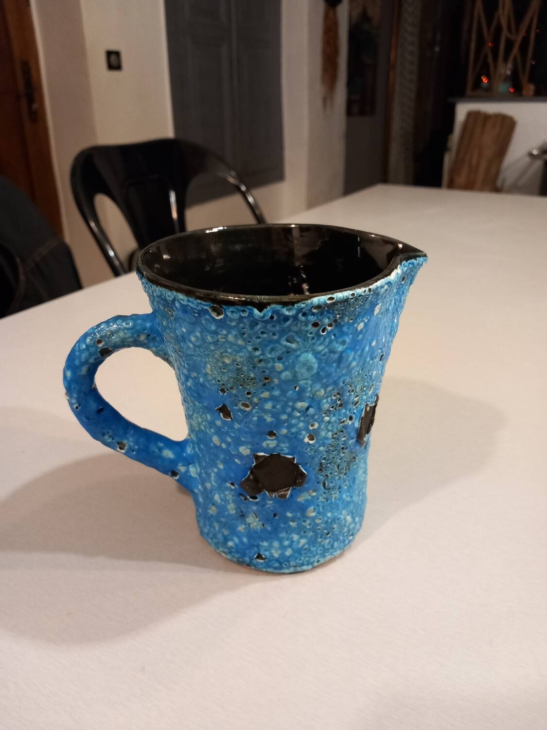 Old "sea foam" pitcher/milk jug