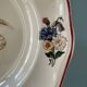 Series of 12 Sarreguemines France soup plates, Agreste collection