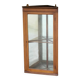 Adorable vitrine d'angle en acajou du XXIXeme siècle