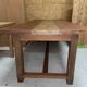 Solid wood table