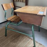 Vintage school desk - Maison Delagrave