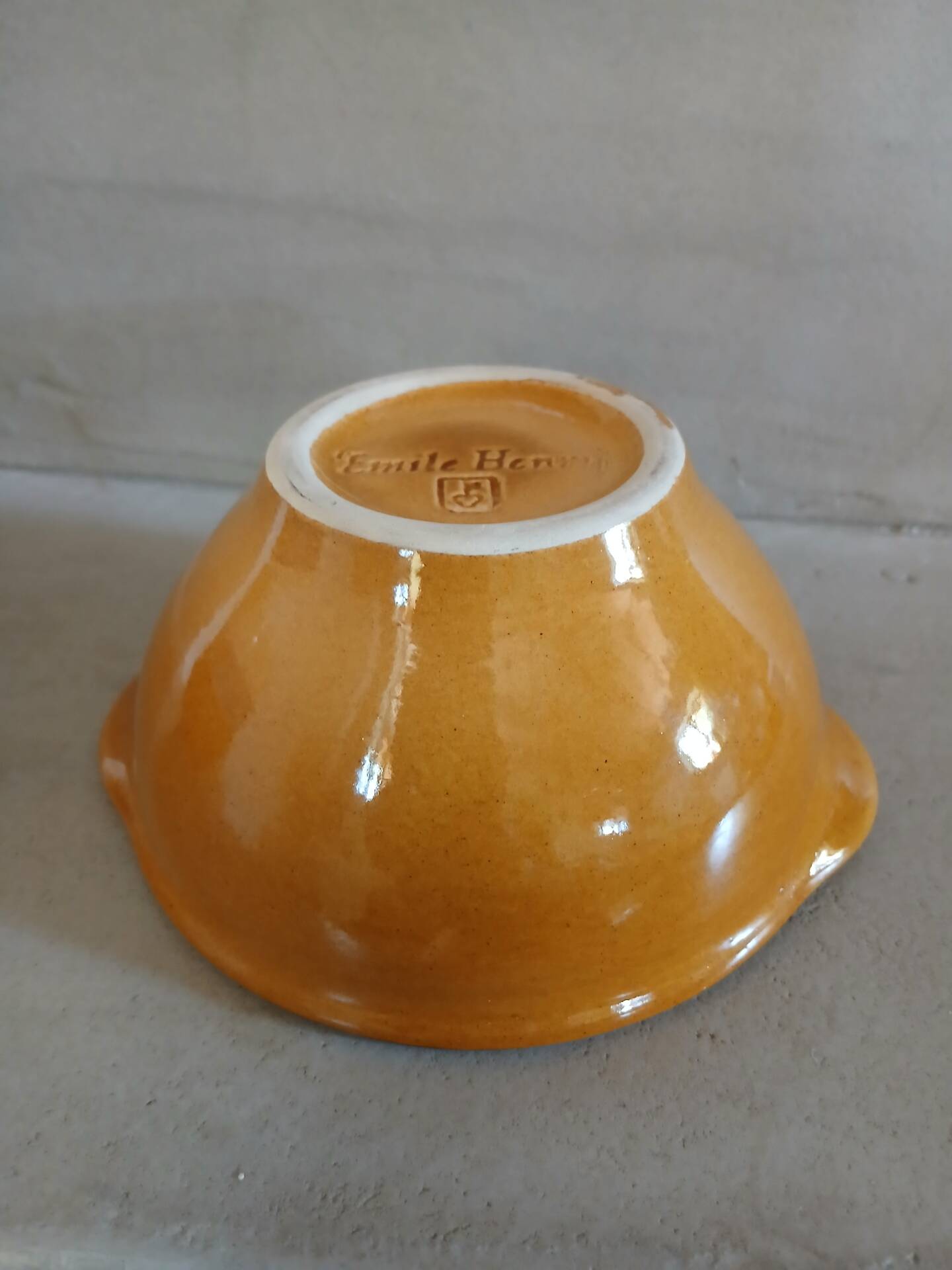 6 antique ear bowls Émile Henry