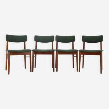 1960s Set of Four Teak Dining Chairs , Denmark