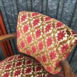 Pair of vintage bridge chairs