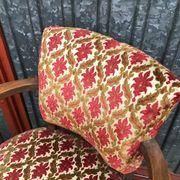 Paire de fauteuils bridge vintage