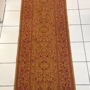 Antique Embroidered Hallway Entryway Rug Indoor Cotton