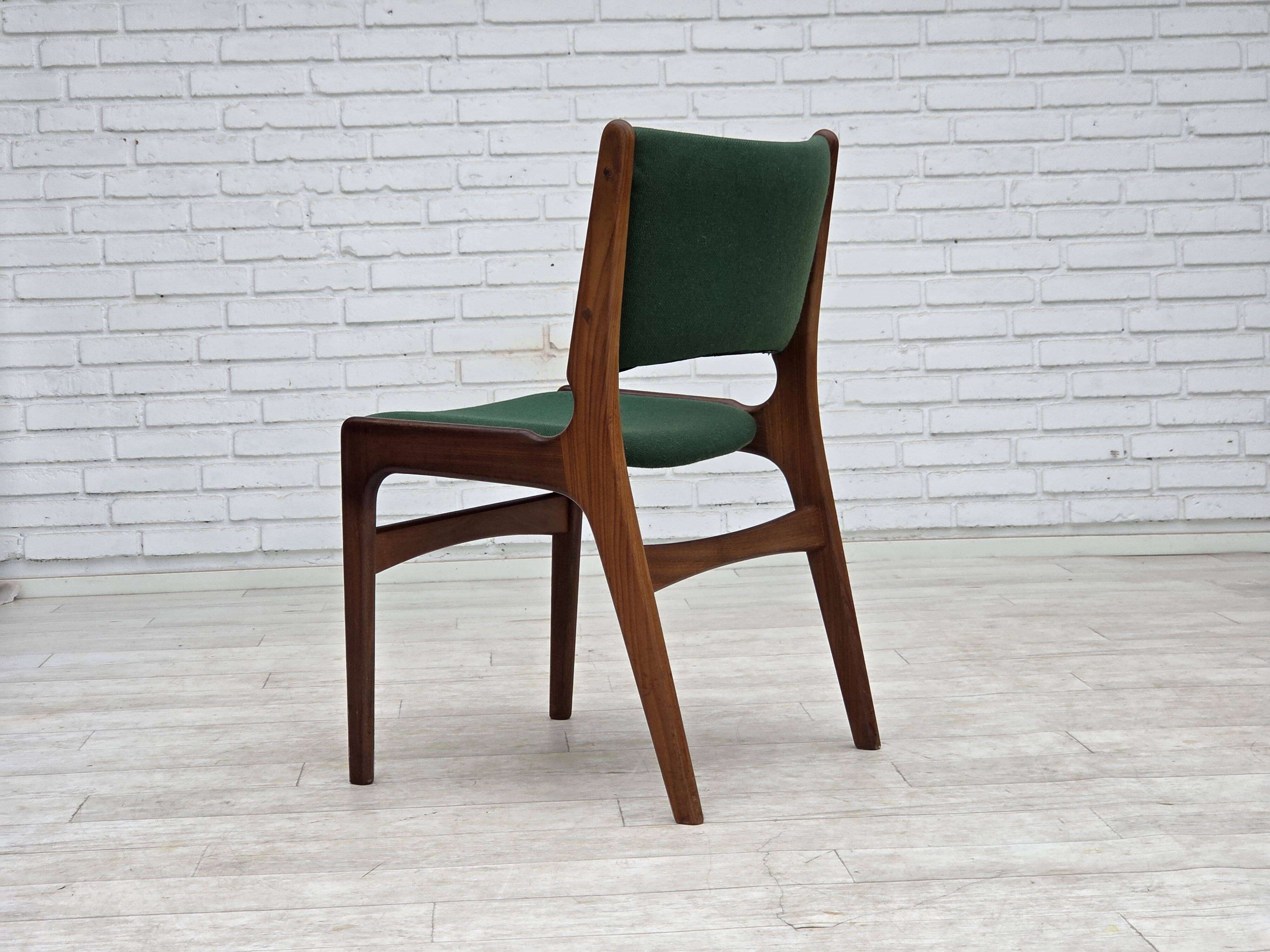 1960s, Danish design by Erik Buch, set of 4 dining chairs model 89.