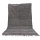 Tapis berbère noir zanafi 190x310 cm