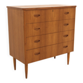 Commode scandinave en teck, Suède, 1960
