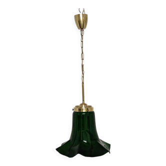 Art Nouveau style Murano glass pendant light circa 1950