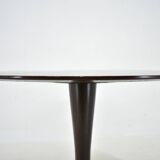 1960s Beech Round Dining Table, Czechoslovakia