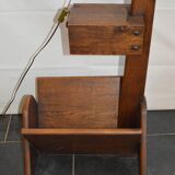 Guillerme & Chambron oak lamppost