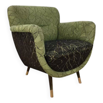 Fauteuil Egg années 50, vintage