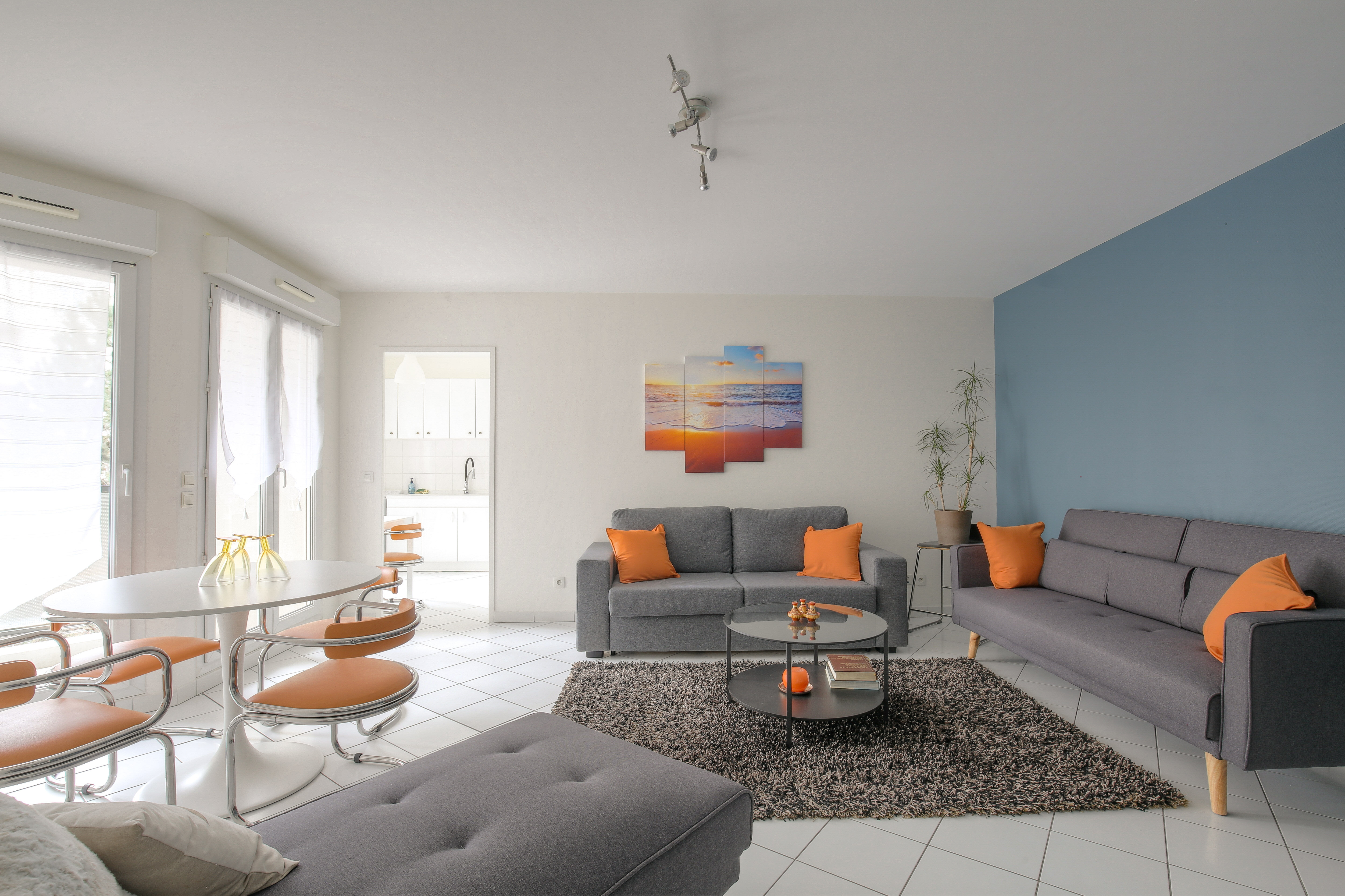 Victoria chair 70s vintage terracotta