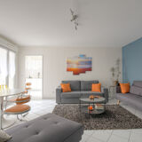 Victoria chair 70s vintage terracotta