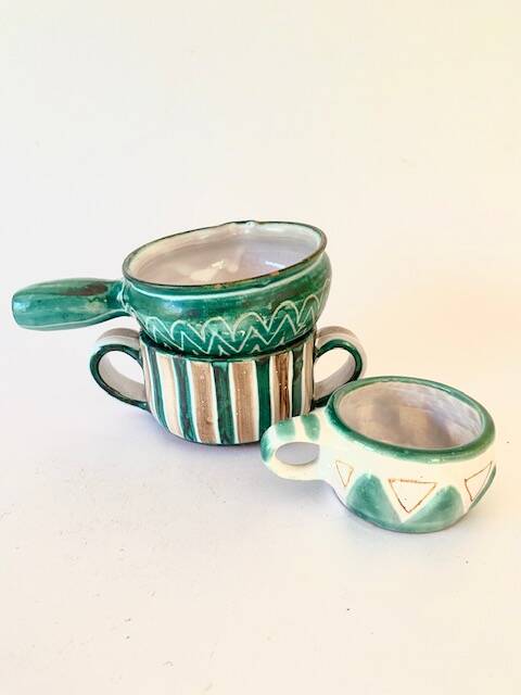 R.Picault ramekins, ceramics from the 60s-70s