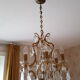 Bronze grapefruit chandelier