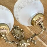 Glass globe Wall lamp