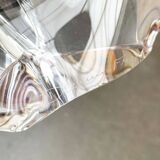 French glass table lamp from the mid-century by Daum, 1960s.