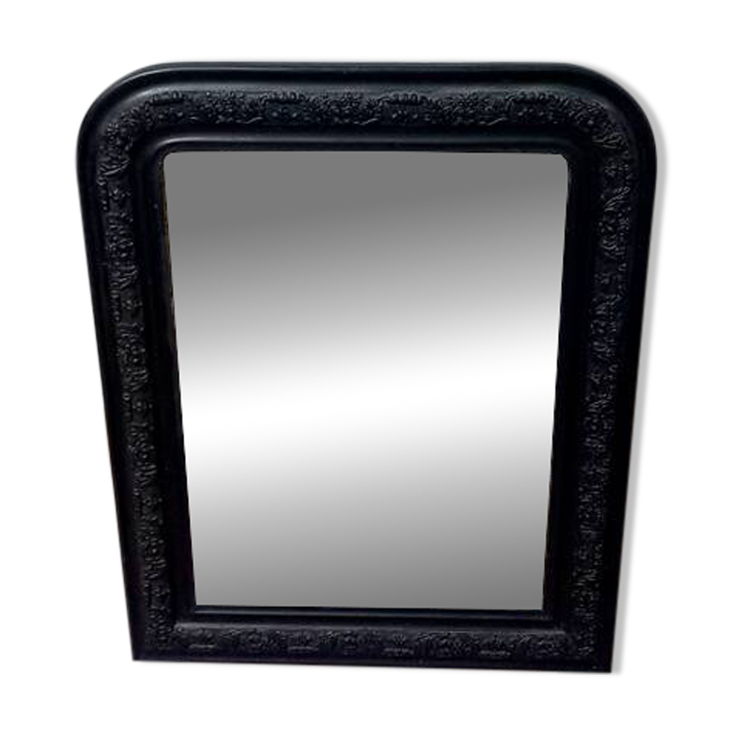 Black Louis Philippe mirror