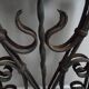 Pair of antique door grilles