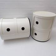 Pair of Tables of extra or end of sofa Kartell by Anna Castelli