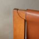 Wood Leather Dining Chairs Luigi Gorgoni Roche Bobois, 1970s, Set of 7