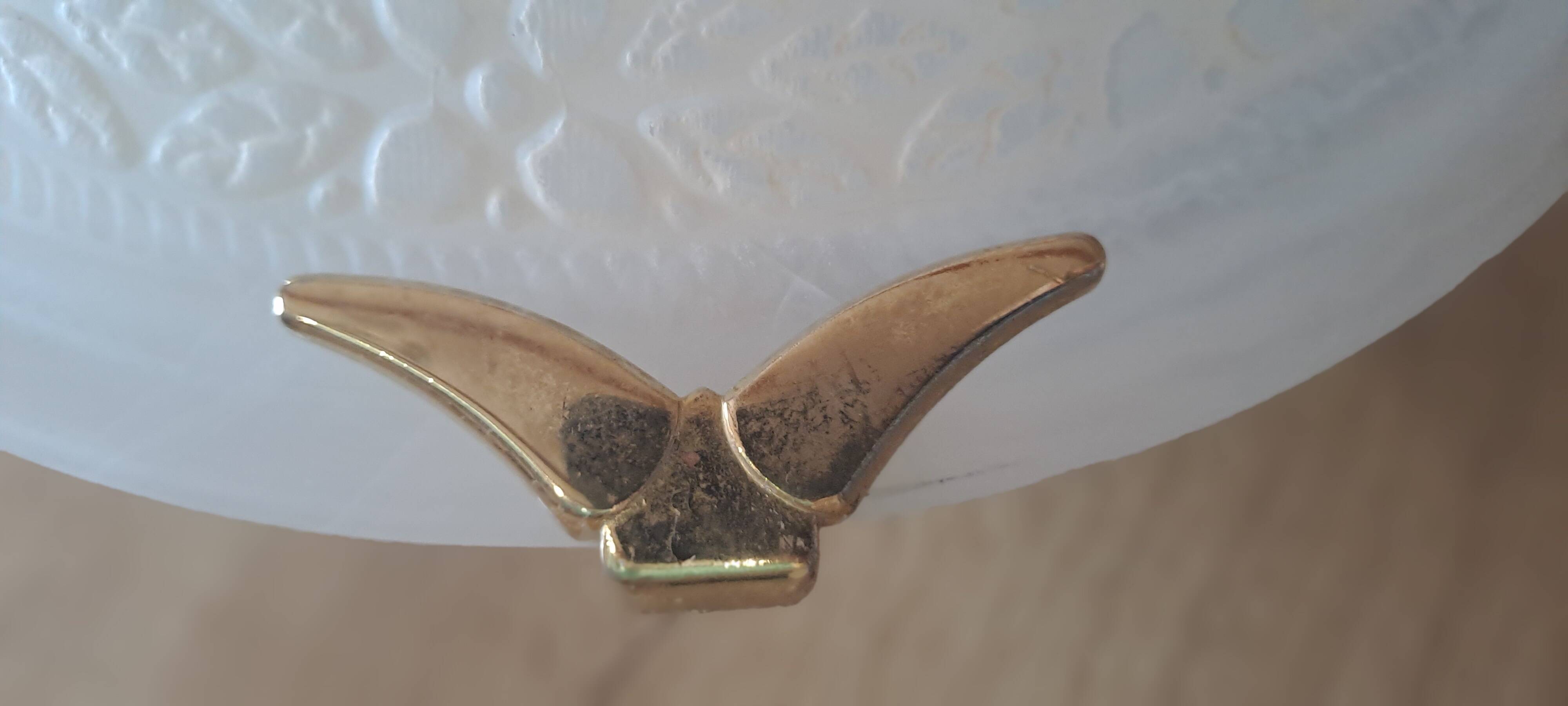 Set of 2 vintage wall/ceiling lights