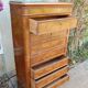 Louis Philippe period walnut secretary from the 19th century