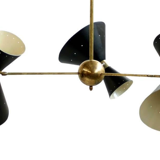 Italian chandelier butterfly black