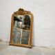 Old Louis Philippe mirror with pediment 135cm x 86cm