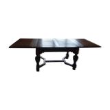 Flemish oak table with extensions