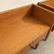 Paire de tables de chevet vintage en teck des années 60