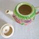 Barbotine Vintage Fruit Tea Set for 6 People