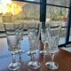 6 Luminarc champagne flutes