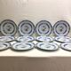 Raynaud & cie - service of 12 flat plates "koutani" in limoges