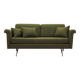Green sofa, Italian design, 1960s, production: Italy