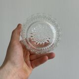 Saucières, serviteur en métal argenté et verre ciselé
