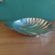 Silver metal scallop shell cup , Christofle , Fleuron