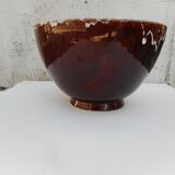 Salad bowl in Vallauris earthenware