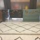Art deco eglomisé mirror 180×72