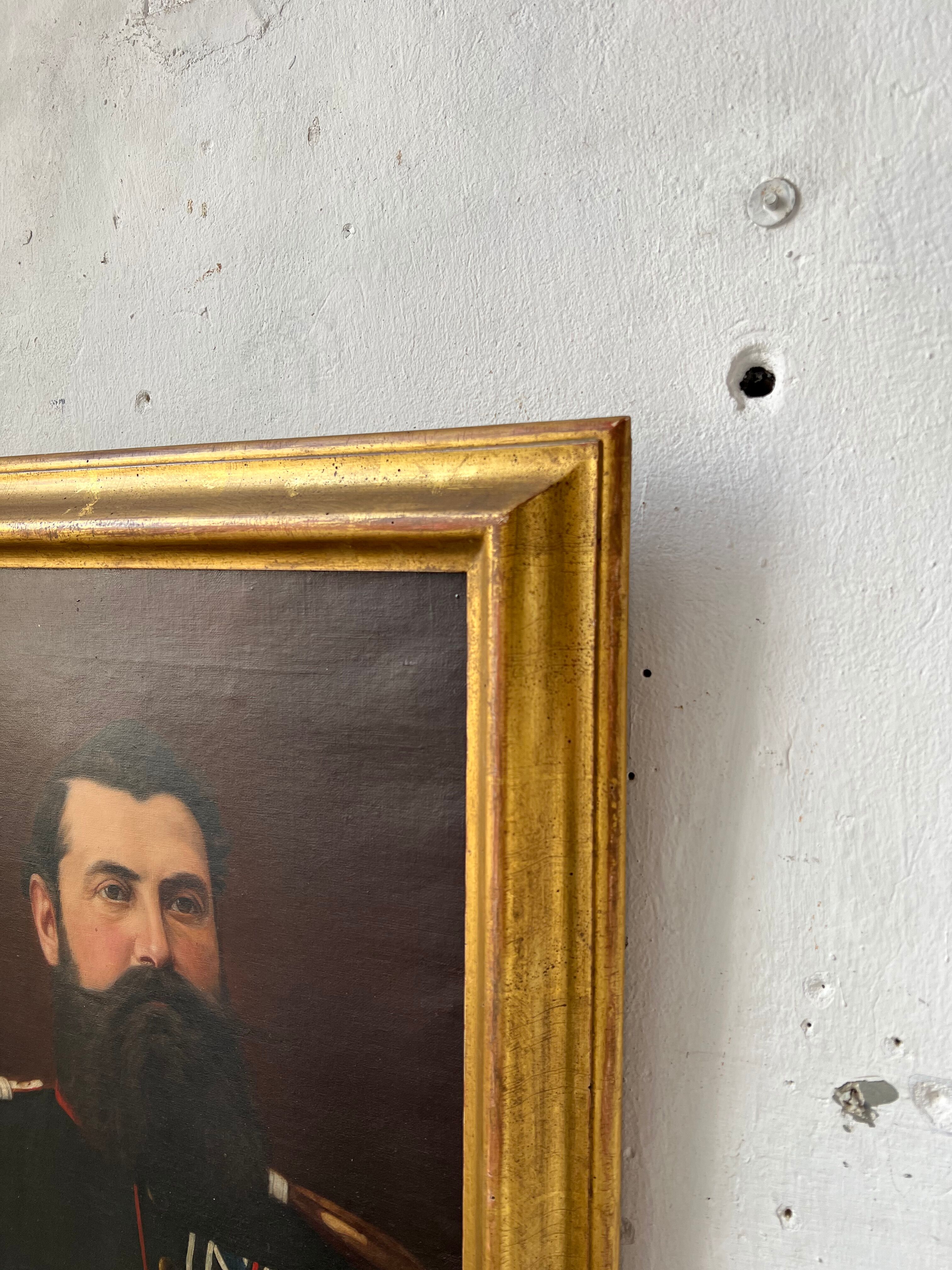 Portrait of an officer from 1883