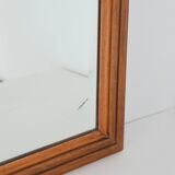 Antique bevelled mirror vintage 1930s