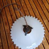 Art Deco opaline suspension