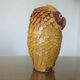 Box "owl" in rattan bamboo 70s