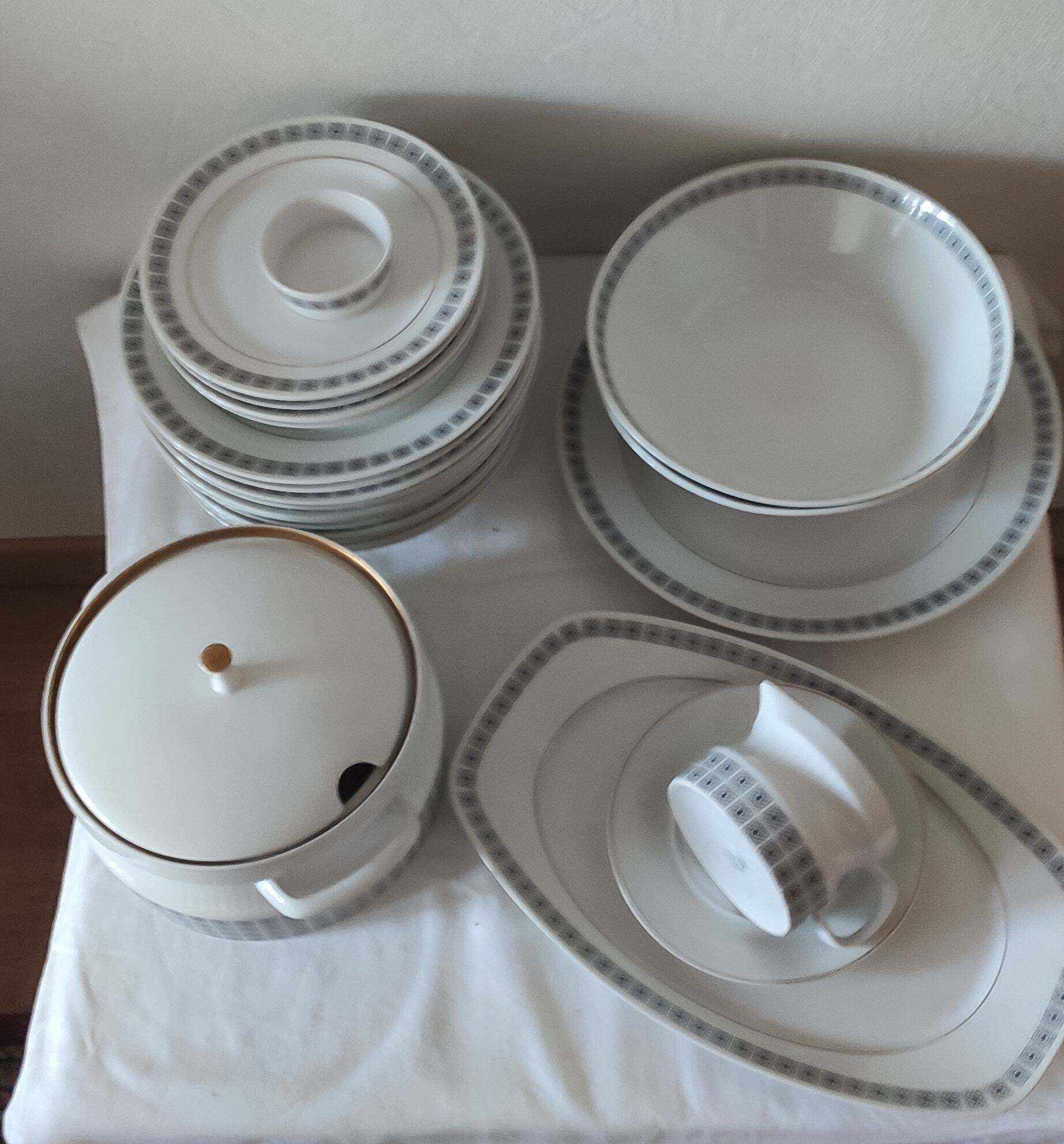 Service de table, Néfertiti Tchécoslovaquie