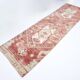 3x9 Red & Beige Geometric Pattern Persian Runner Rug, 80x280Cm