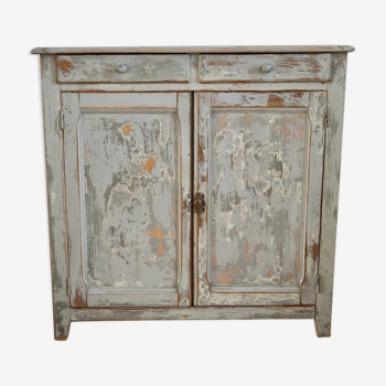 Patinated sideboard