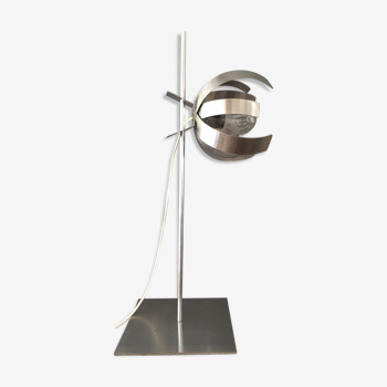 Table lamp steel chrome