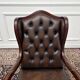 Grand fauteuil de bureau Chesterfield en anglais